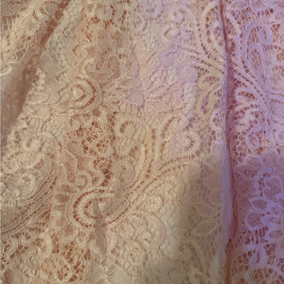 Us Angels Blush Lace Kids Dress - Picture 2 of 3